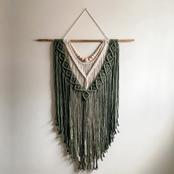 Wandhanger met kralen